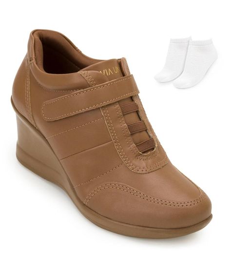 tenis salto anabela via uno