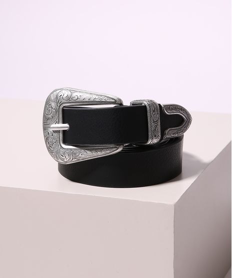 Cinto-Feminino-Medio-com-Fivela-e-Ponteira-Metalizadas-Preto-9927301-Preto_1