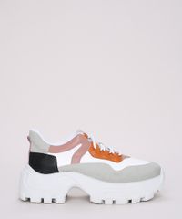 Tenis-Feminino-Oneself-Chunky-Plataforma-com-Recortes-Branco-9906438-Branco_2