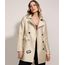 Casaco-Trench-Coat-Feminino-Transpassado-com-Faixa-para-Amarrar-Bege-9814323-Bege_1