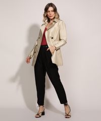 Casaco-Trench-Coat-Feminino-Transpassado-com-Faixa-para-Amarrar-Bege-9814323-Bege_3