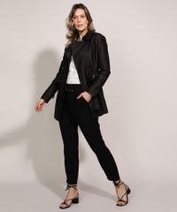 Casaco-Trench-Coat-Feminino-Transpassado-com-Faixa-para-Amarrar-Preto-9814323-Preto_3