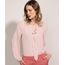 Blusa-Feminina-Manga-Curta-Gola-Laco-Rose-9946511-Rose_1