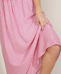 Vestido-Feminino-Longo-Estampado-Xadrez-Vichy-com-Lastex-Manga-Bufante-Vermelho-9960151-Vermelho_6