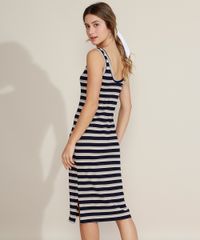 Vestido-Feminino-Midi-Canelado-Listrado-com-Fenda-Alca-Media-Azul-Marinho-9963546-Azul_Marinho_2