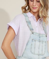 Jardineira-Jeans-Feminina-Destroyed-com-Bolsos-Azul-Claro-9963953-Azul_Claro_4