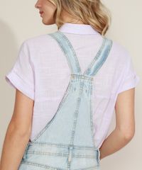 Jardineira-Jeans-Feminina-Destroyed-com-Bolsos-Azul-Claro-9963953-Azul_Claro_5