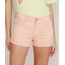 Short-de-Sarja-Feminino-Reto-Cintura-Media-e-Barra-Dobrada-Laranja-Claro-9966778-Laranja_Claro_1