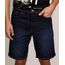 Bermuda-Jeans-Masculina-Slim-com-Bolsos-Azul-Escuro-9963662-Azul_Escuro_1