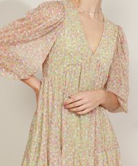 Vestido-Feminino-Curto-em-Tule-Estampado-Floral-Manga-3-4-Decote-em-V-Verde-Claro-9973158-Verde_Claro_6