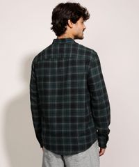 Camisa-de-Flanela-Masculina-Tradicional-Estampada-Xadrez-Manga-Longa-Verde-9813191-Verde_2