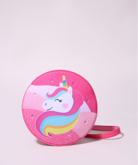 Bolsa-Infantil-Redonda-Estampada-de-Unicornio-Rosa-9948871-Rosa_1