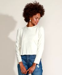 Blusa-Feminina-Basica-Manga-Bufante-Decote-Redondo-com-Certificacao-C2C™-Off-White-9954379-Off_White_1