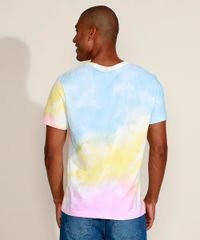 Camiseta-Masculina-Estampada-Tie-Dye-Manga-Curta-Gola-Careca-com-Certificacao-C2C™-Multicor-9954421-Multicor_2
