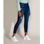 Calca-Jeans-Feminina-Cigarrete-Cintura-Alta-com-Rasgos-e-Certificacao-C2C™-Azul-Escuro-9956801-Azul_Escuro_1