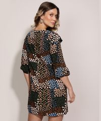 Vestido-Feminino-Muscle-Dress-Curto-Estampado-Floral-Manga-3-4-Preto-9963018-Preto_2
