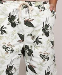 Bermuda-de-Sarja-Masculina-Relaxed-Estampada-Floral-com-Cordao-Off-White-9965418-Off_White_4