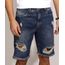 Bermuda-Jeans-Masculina-Slim-Destroyed-com-Bolsos-Azul-Escuro-9962613-Azul_Escuro_1