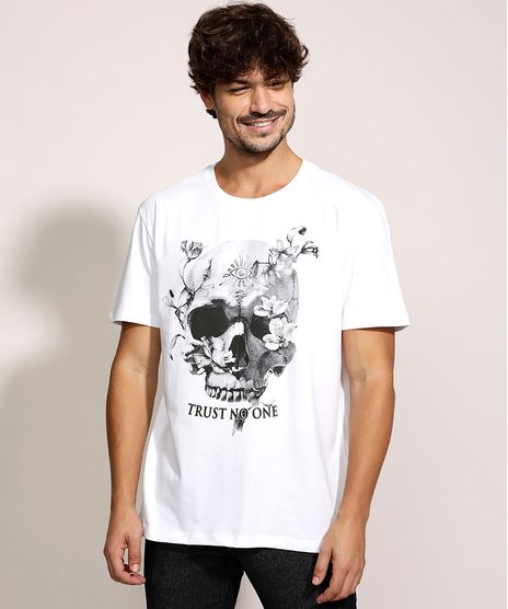 Camiseta-Masculina-Caveira--Trust-no-One--Manga-Curta-Gola-Careca-Branca-9967019-Branco_1