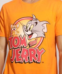 Camiseta-Masculina-Tom-e-Jerry-Manga-Curta-Gola-Careca-Laranja-9968112-Laranja_2