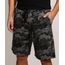 Bermuda-de-Moletom-Masculina-Relaxed-Estampada-Camuflada-Preta-9968798-Preto_1