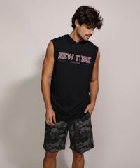 Bermuda-de-Moletom-Masculina-Relaxed-Estampada-Camuflada-Preta-9968798-Preto_3