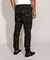 Calca-de-Sarja-Masculina-Jogger-Skinny-Estampada-Camuflada-Verde-Escuro-9583523-Verde_Escuro_2