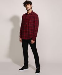 Camisa-de-Flanela-Masculina-Tradicional-Estampada-Xadrez-Manga-Longa-Vinho-9813189-Vinho_3 Camisa-de-Flanela-Masculina-Tradicional-Estampada-Xadrez-Manga-Longa-Vinho-9813189-Vinho_3