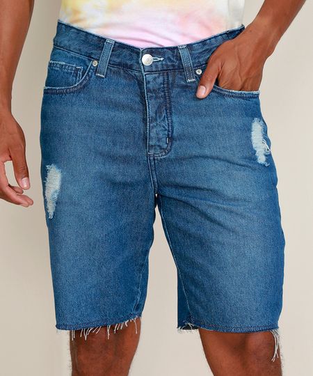 Bermuda-Jeans-Masculina-Slim-Destroyed-com-Certificacao-C2C™-Azul-Medio-9957125-Azul_Medio_1 Bermuda-Jeans-Masculina-Slim-Destroyed-com-Certificacao-C2C™-Azul-Medio-9957125-Azul_Medio_1