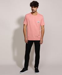 Camiseta-Masculina-com-Patch-Manga-Curta-Gola-Careca-Coral-9957939-Coral_3