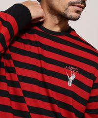 Camiseta-Masculina-Freddy-Krueger-Listrada-Manga-Longa-Gola-Careca-Preta-9960548-Preto_4