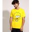 Camiseta-Masculina-Lisa-Simpson-Manga-Curta-Gola-Careca-Amarela-9960877-Amarelo_1