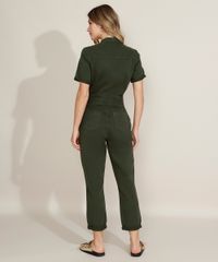 Macacao-de-Sarja-Feminino-com-Bolsos-Manga-Curta-Verde-Militar-9968058-Verde_Militar_2