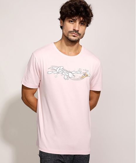 Camiseta-Masculina-Tom-e-Jerry-Manga-Curta-Gola-Careca-Rosa-Claro-9968110-Rosa_Claro_1