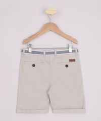Bermuda-Infantil-de-Sarja-Reta-Barra-Dobrada-e-Cinto-Kaki-9545590-Kaki_2