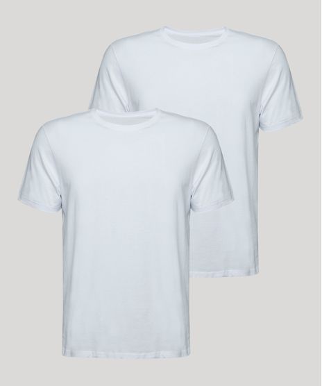 Kit-de-2-Camisetas-Masculinas-Basicas-Manga-Curta-Gola-Careca-Branco-9965573-Branco_1