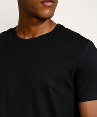 Kit-de-2-Camisetas-Masculinas-Basicas-Manga-Curta-Gola-Careca-Preto-9965574-Preto_5 Kit-de-2-Camisetas-Masculinas-Basicas-Manga-Curta-Gola-Careca-Preto-9965574-Preto_5
