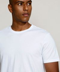 Kit-de-2-Camisetas-Masculinas-Basicas-Manga-Curta-Gola-Careca-Branco-9965573-Branco_5