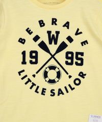 Camiseta-Infantil--Be-Brave-Little-Sailor--Flocada-Manga-Curta-Amarela-9964072-Amarelo_2