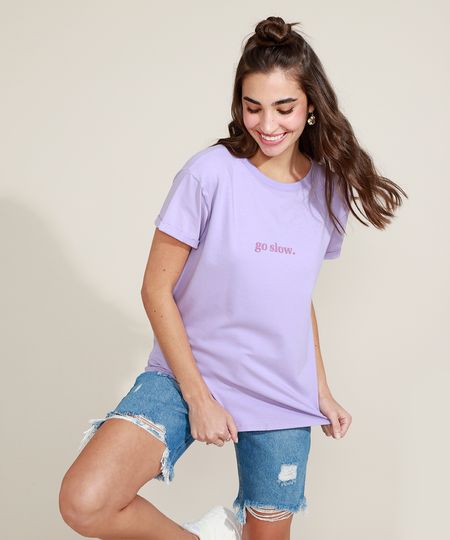Blusa-Feminina--Go-Slow--Manga-Curta-Decote-Redondo-Lilas-9957948-Lilas_1