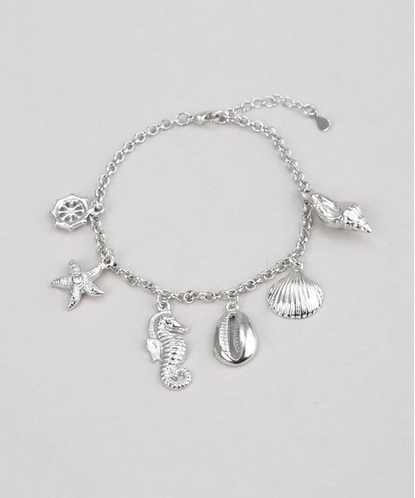 Pulseira-com-Pingentes--Prateada-8733352-Prateada_1