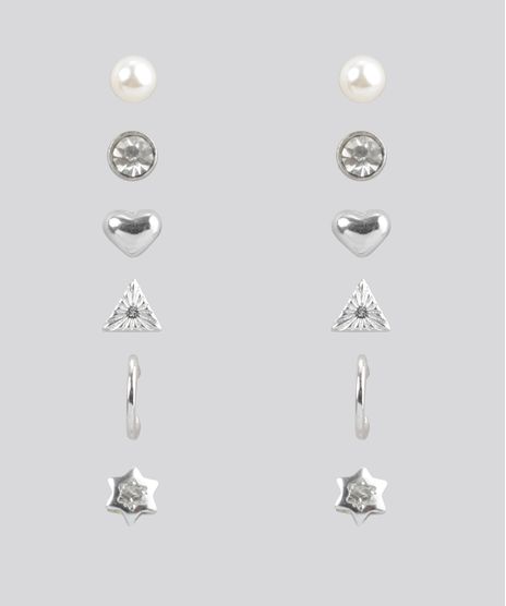 Kit-de-6-Brincos-Prateado-8673776-Prateado_1