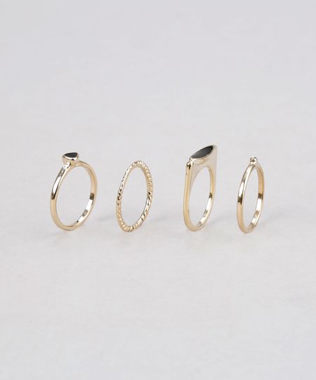 Kit-de-4-Aneis-Dourado-8673702-Dourado_1 Kit-de-4-Aneis-Dourado-8673702-Dourado_1