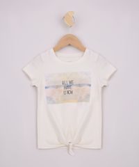 Blusa-Infantil-Ciclos-Tal-Mae-Tal-Filha--All-We-Have-is-Now--com-No-Manga-Curta-com-Certificacao-C2C™-Bege-Claro-9961370-Bege_Claro_1