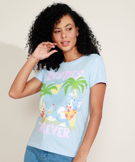 Blusa-Feminina-Tom-e-Jerry-Manga-Curta-Decote-Redondo-Azul-Claro-9967444-Azul_Claro_1 Blusa-Feminina-Tom-e-Jerry-Manga-Curta-Decote-Redondo-Azul-Claro-9967444-Azul_Claro_1