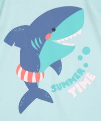 Camiseta-Infantil-Tubarao--Summer-Time--Manga-Curta-Verde-Agua-9963800-Verde_Agua_2
