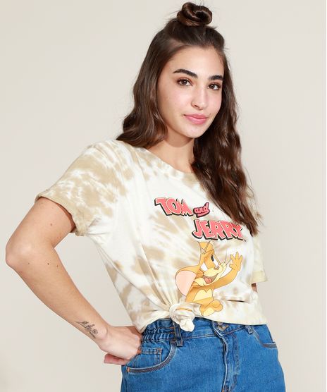 Blusa-Feminina-Tom-e-Jerry-Estampado-Tie-Dye-Manga-Curta-Multicor-9967623-Multicor_1