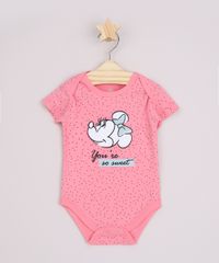 Body-Infantil-Minnie--You-re-so-Sweet--Estampado-de-Poa-Manga-Curta-Rosa-9839868-Rosa_1
