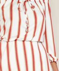 Vestido-Feminino-Curto-Ciganinha-Listrado-com-Cordao-Manga-3-4-Off-White-9942320-Off_White_4