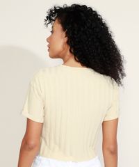 Blusa-Feminina-Cropped-Canelada-com-Bordado--I-ve-Got-Butterflies-in-my-Stomach--Manga-Curta-Decote-Redondo-Bege-Claro-9957474-Bege_Claro_4